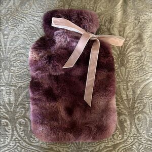 Luxe Dyed Faux Fur Hot Water Bottle (no mask)